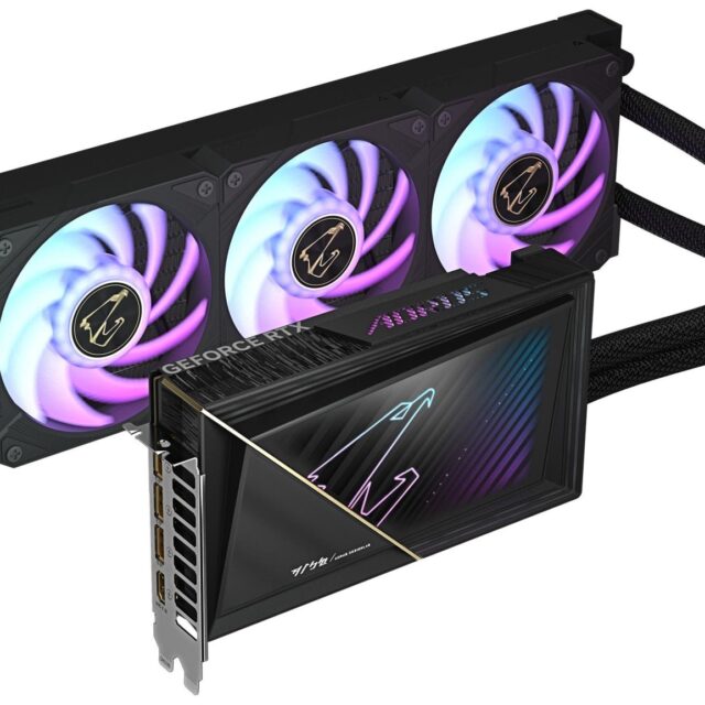 Gigabyte AORUS GeForce RTX 5080 XTREME WATERFORCE 16G DLSS 4